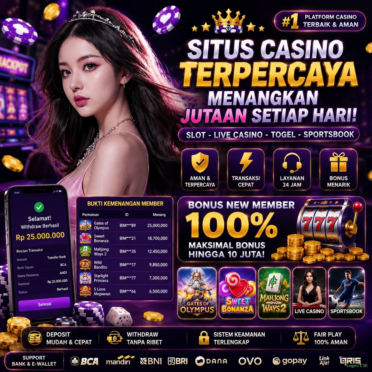 togel138 Bonus Menarik